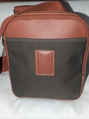 Longchamp Boxford XS Brown and Dark Brown Crossbody Messenger Bag